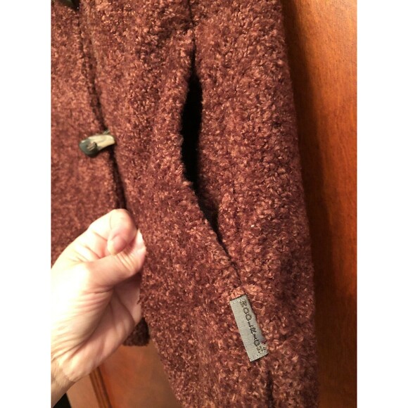 WOOLRICH  SIZE LARGE ROCKY RIDGE VEST TOGGLE BUTTON POCKETS HAZELBERRY HEATHER - Picture 8 of 10